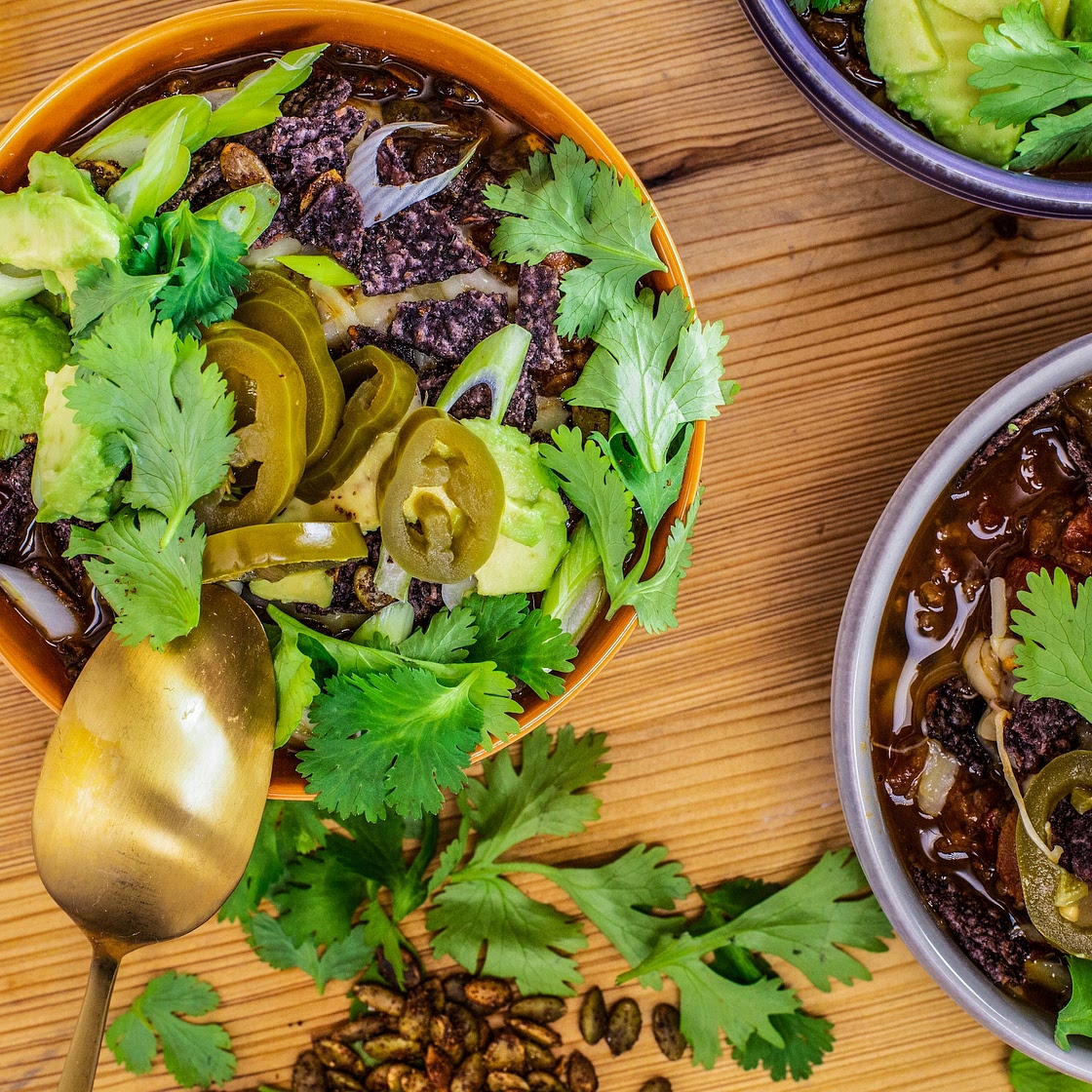 Rachael's Spicy Meat, Bean and Pumpkin Spice Chili