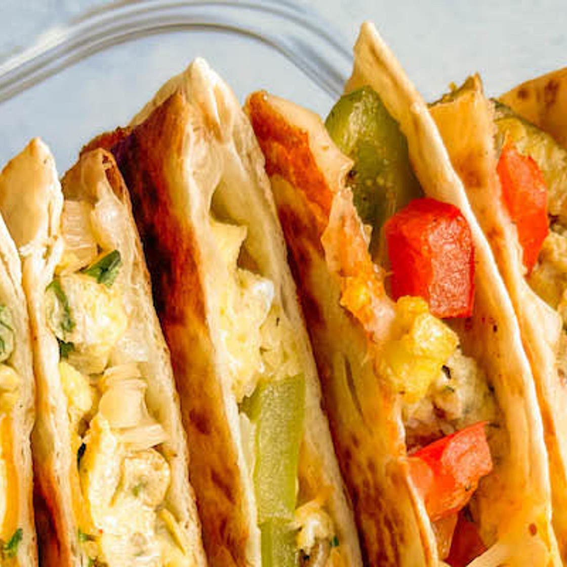 WWL Fajita Breakfast Quesadillas