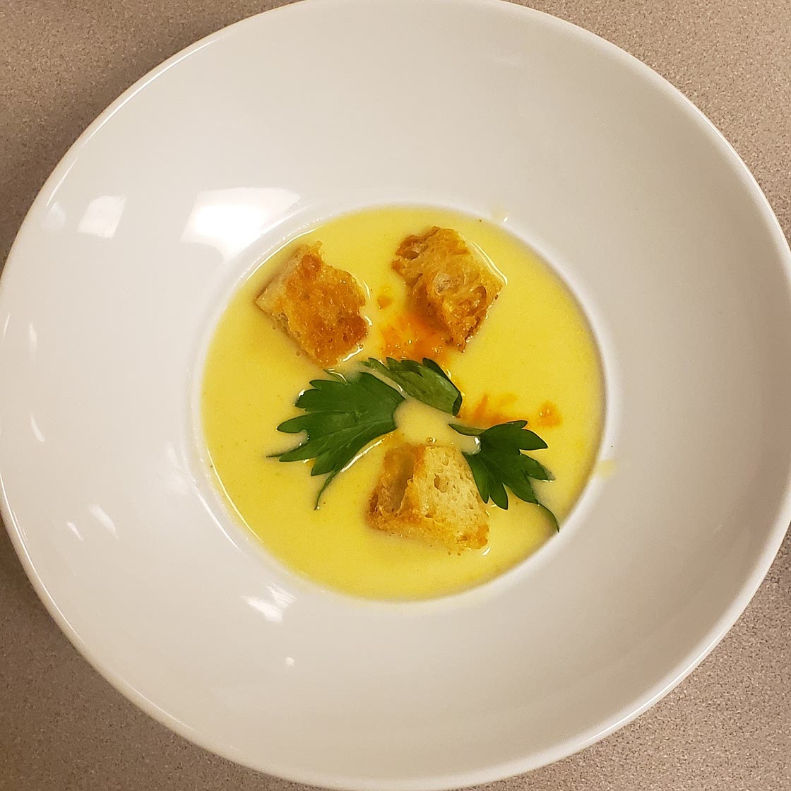 Cheddar Leek Soup