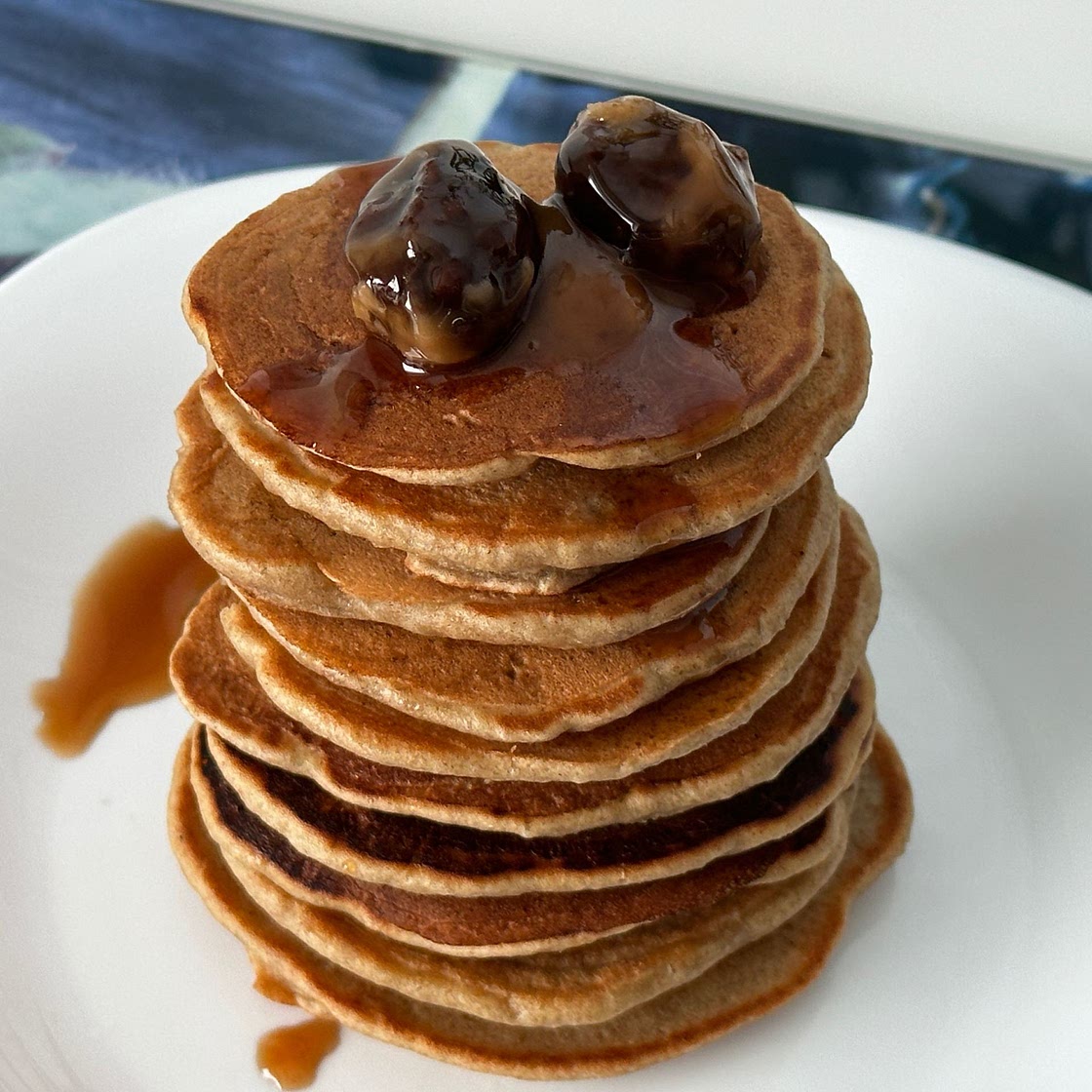 Strawberry Jelly Donut Pancakes