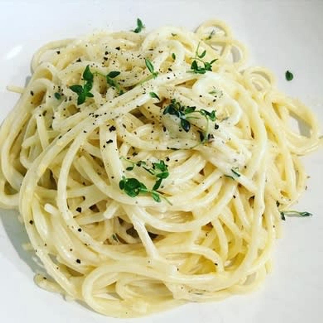 Spaghetti Al limone