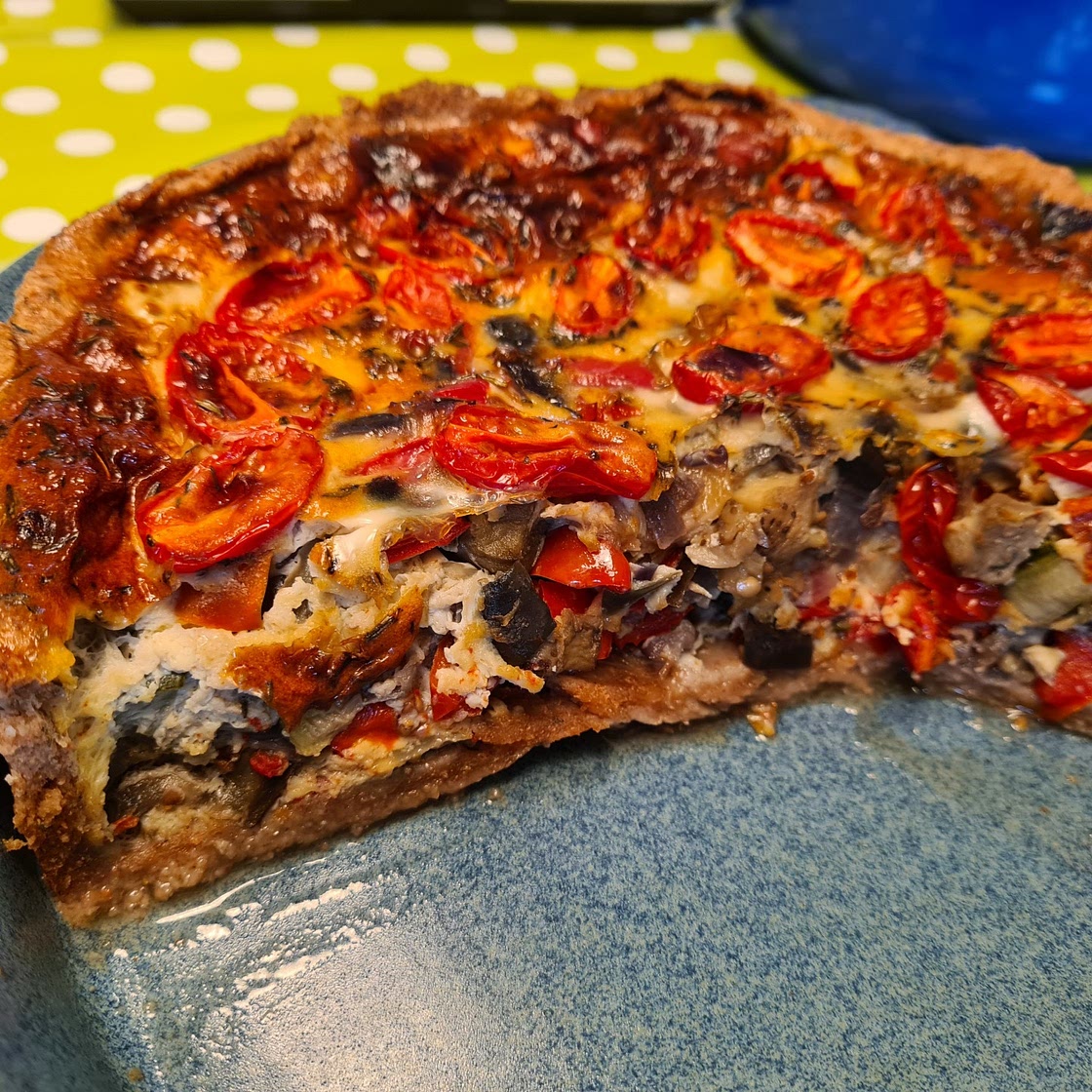 Vegetarisch - mediterrane Quichefüllung