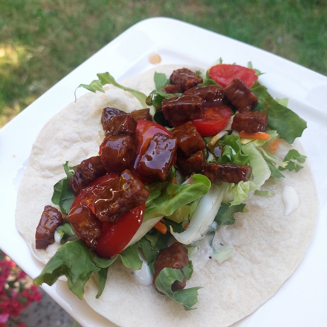 Korean Tempeh Tacos