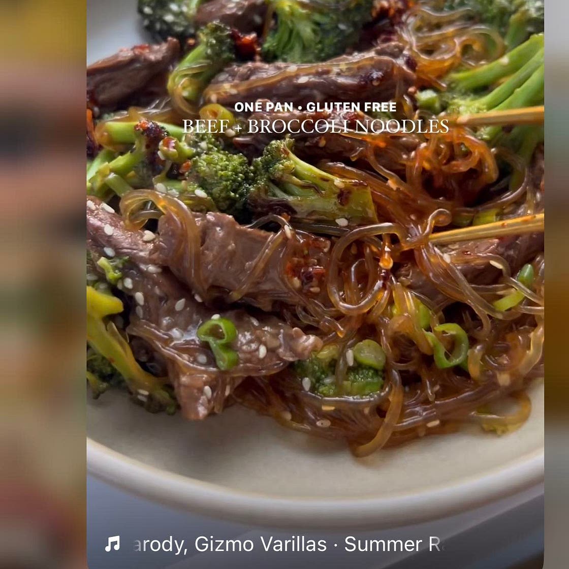 Beef and Broccoli Noodles