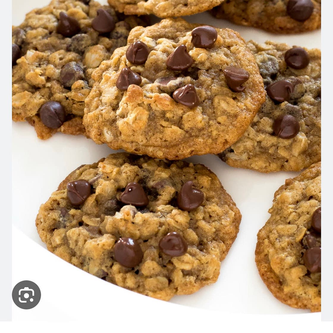 Chocolate Chip Oatmeal Cookies