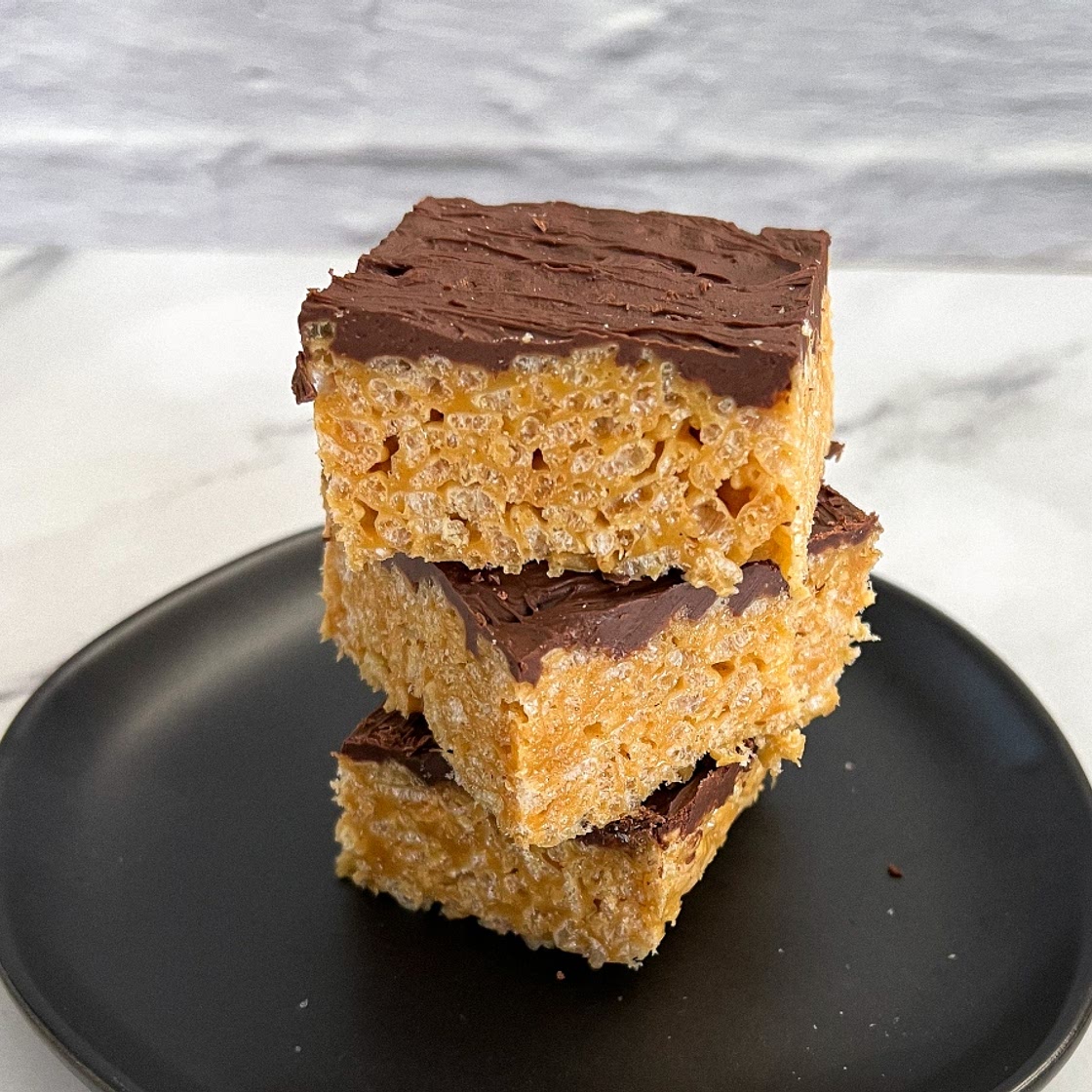 Peanut Butter Rice Krispie Bars -