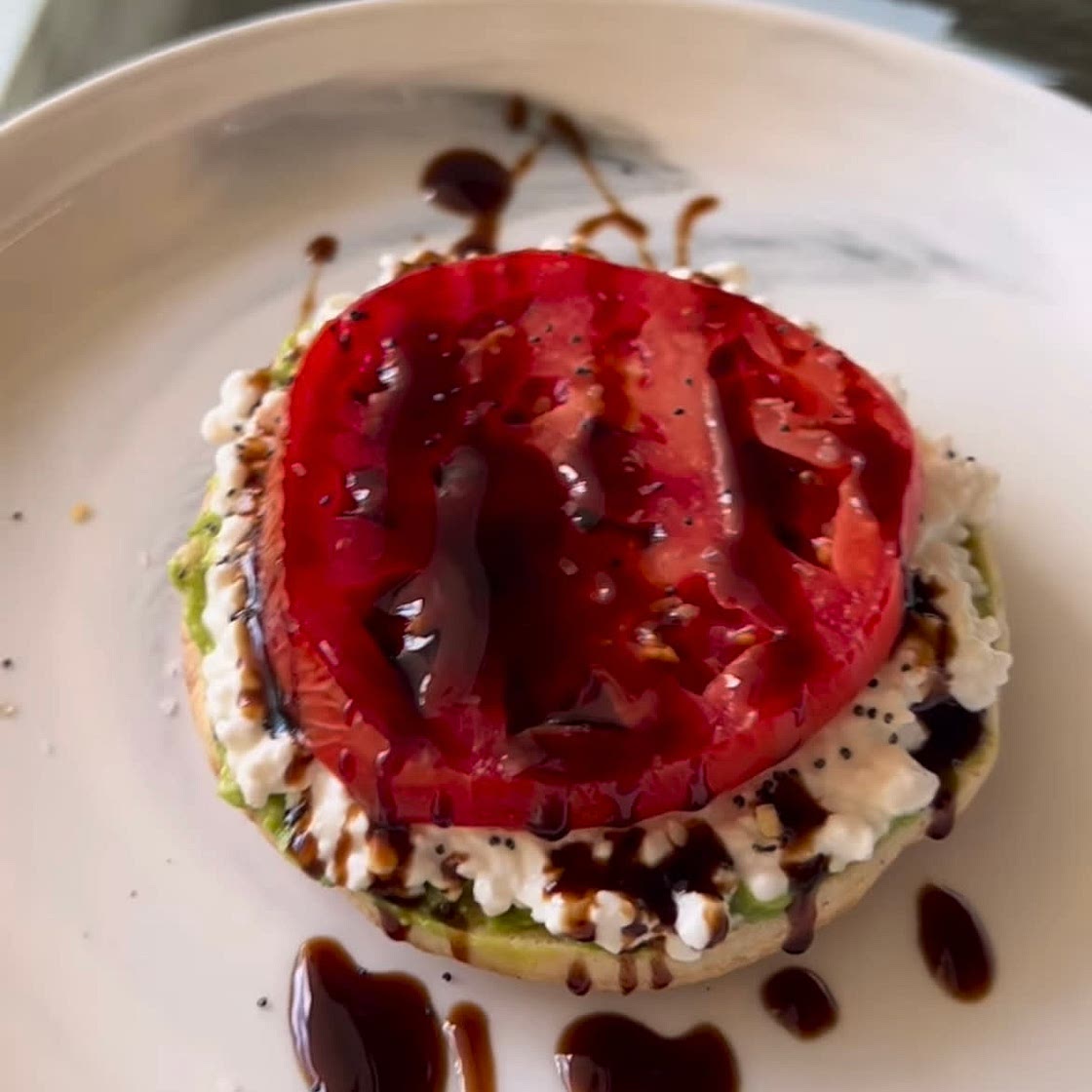 Bruschetta Breakfast Bagel