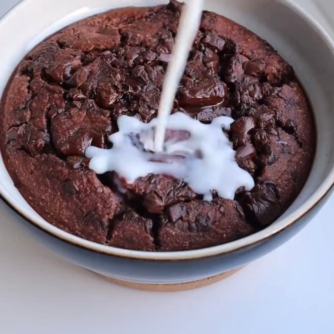 Choc Baked Oats (no 🍌)