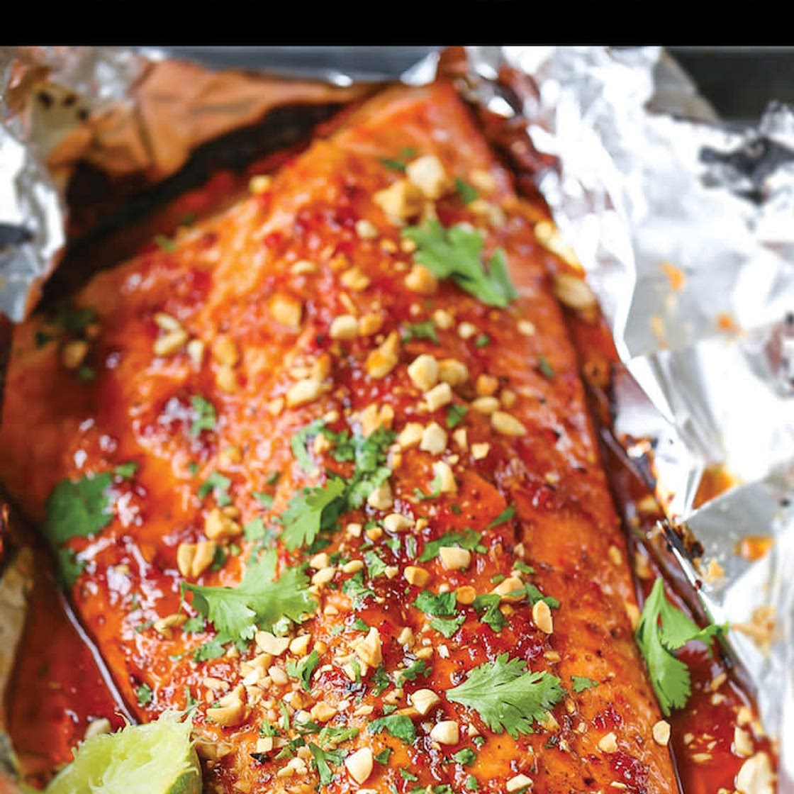 THAI SALMON IN FOIL