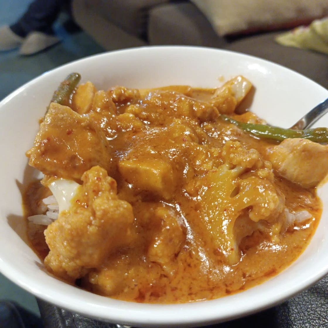 15-Minute Peanut Curry Sauce