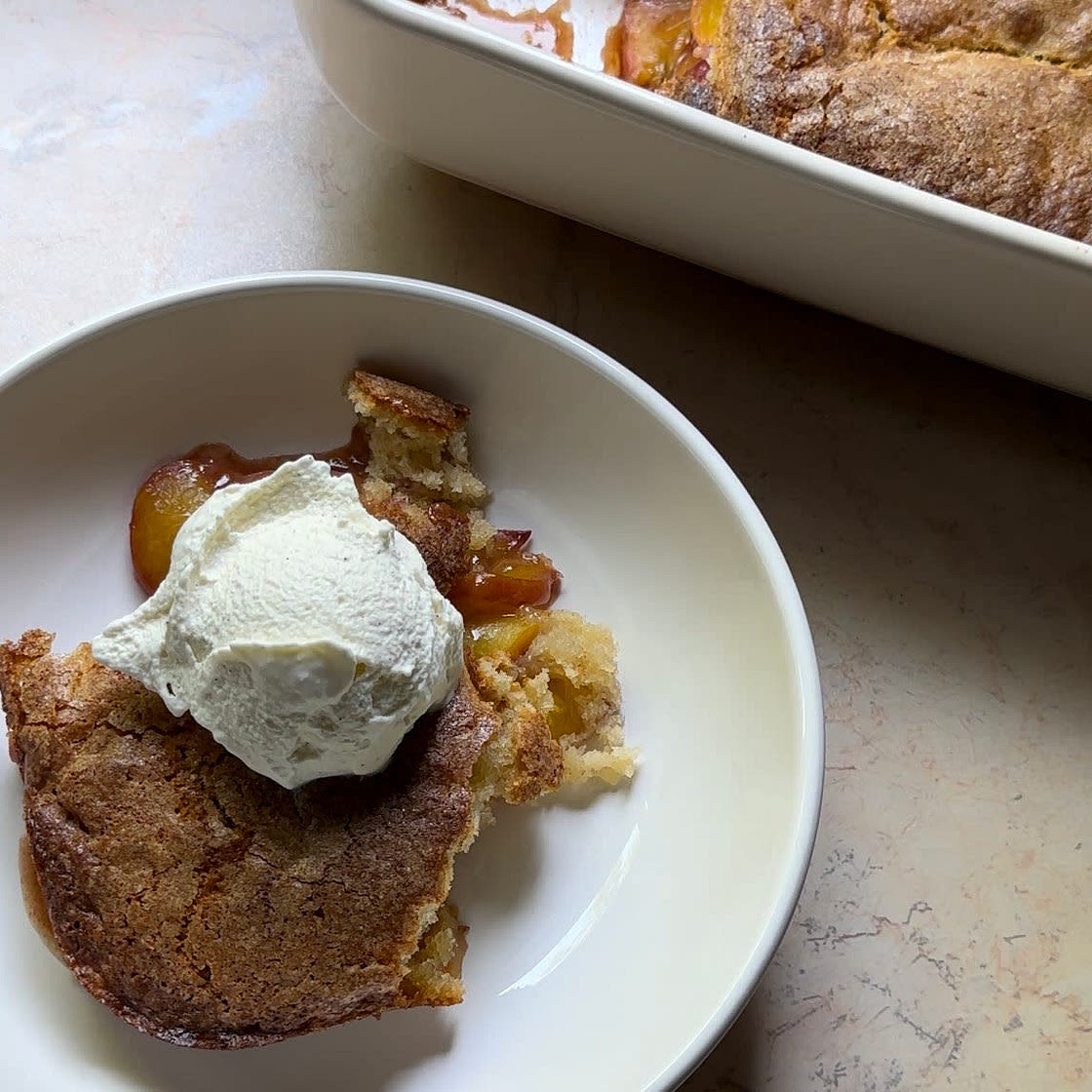 Nectarines cobbler 🧡