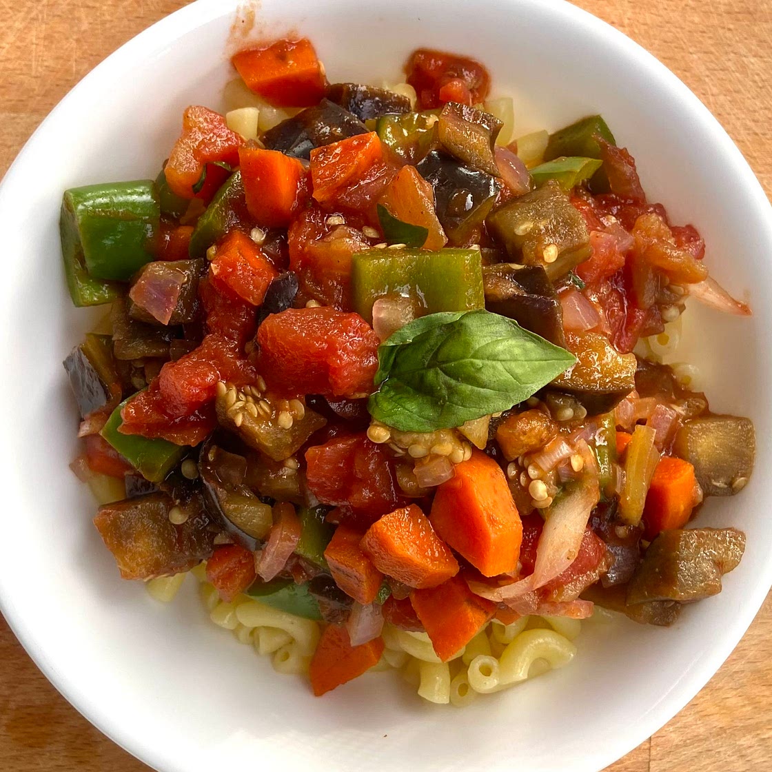 Ratatouille Pasta
