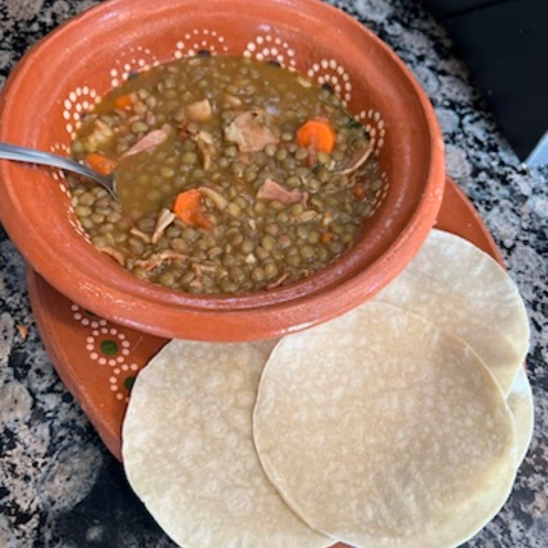 SOPA DE LENTEJAS