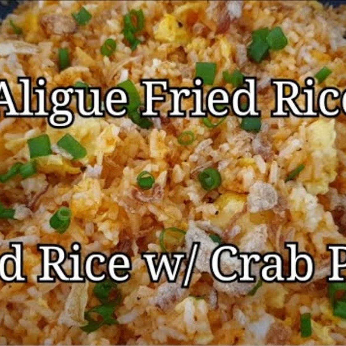 Sinangag w/ Crab paste