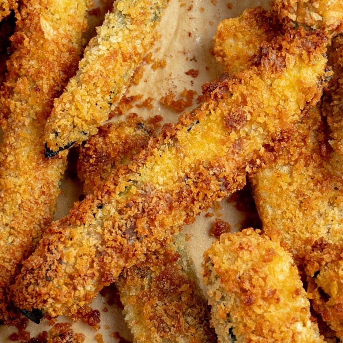 Frite de courgette 
