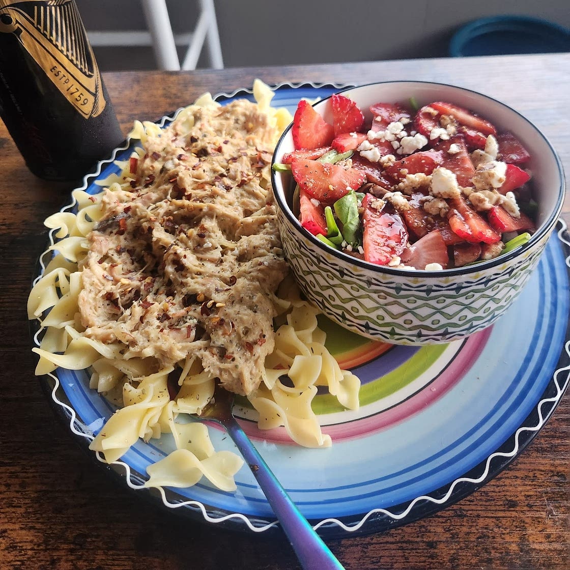 O-M-G BEST Crockpot Chicken Recipe EVER