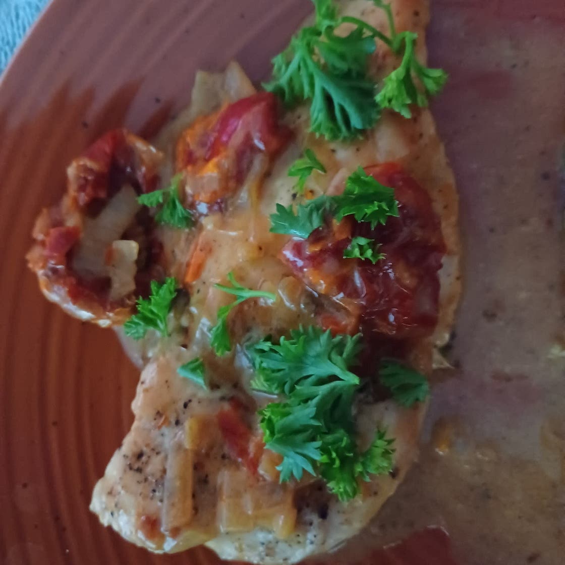 Chicken Cutlets with Sun-Dried Tomato Cream Sauce