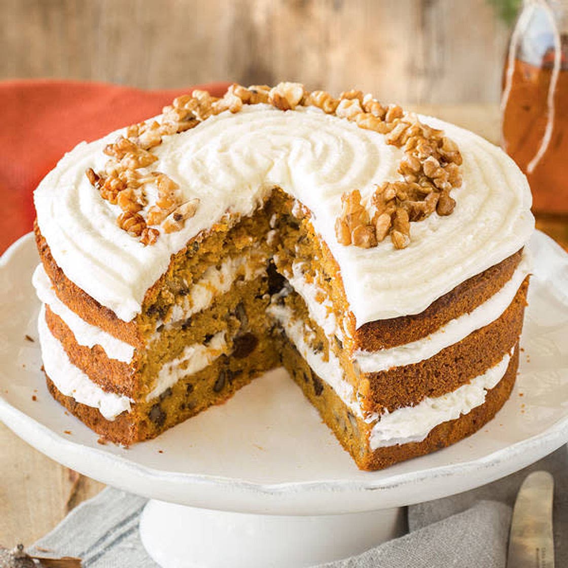 Tarta de zanahoria