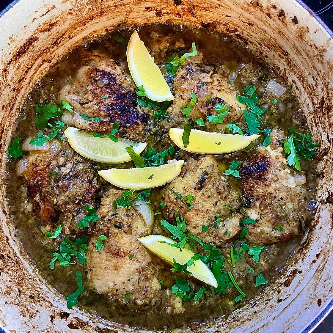 Dijon chicken and rice