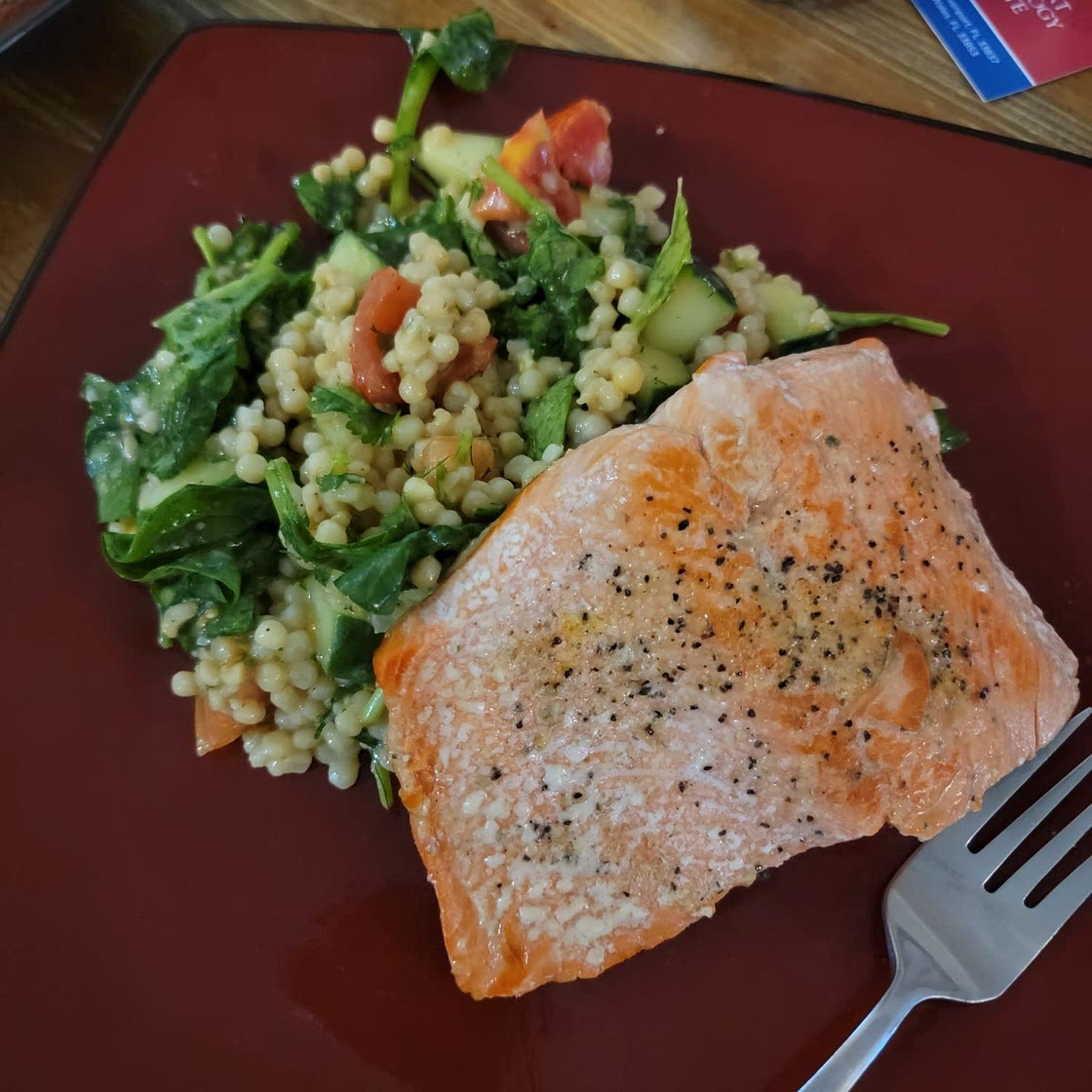 Pearl Couscous Salad