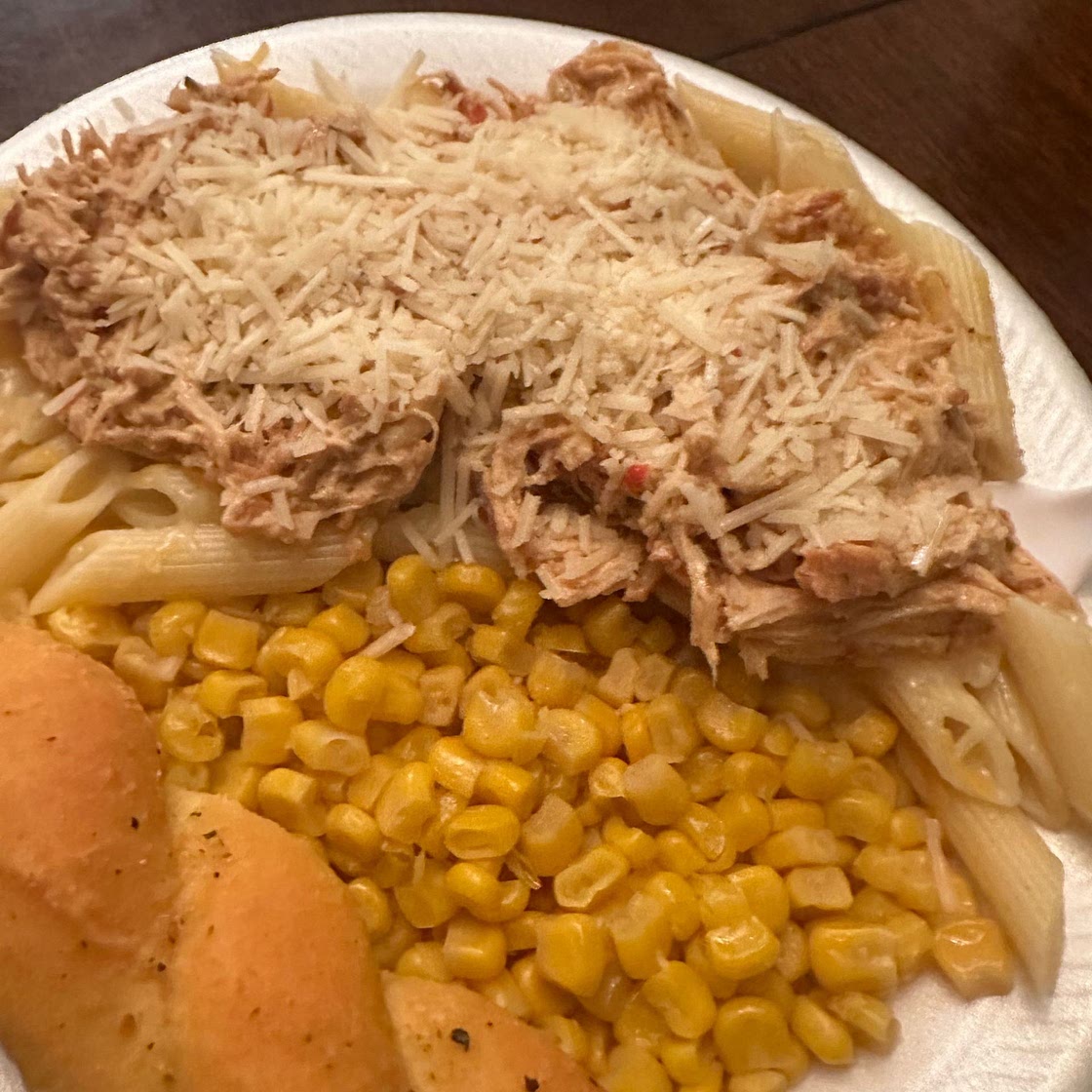 Garlic Parmesan Chicken Pasta