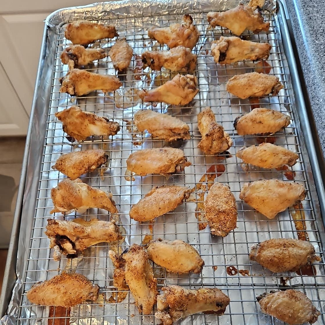 Crispy Baked Chicken Wings