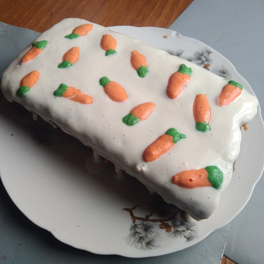 97 cal carrot cake loaf