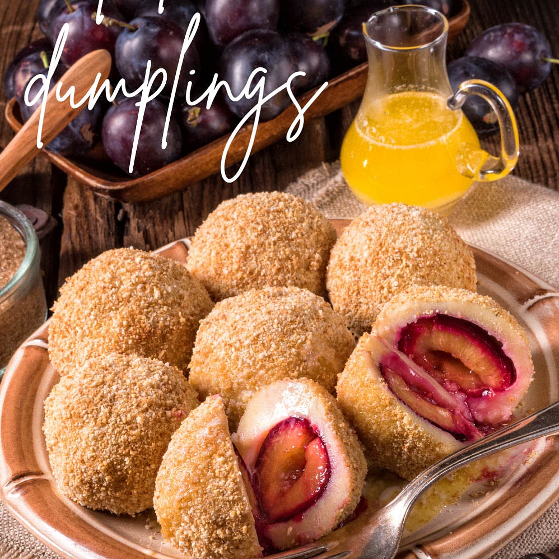PLUM DUMPLINGS