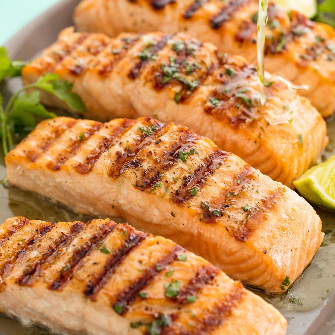 Cilantro Lime Grilled Salmon