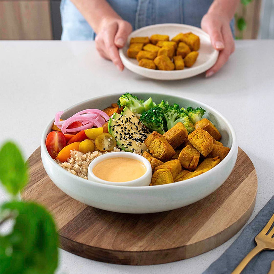 1-INGREDIENT CHICKPEA TOFU (SOY-FREE)
