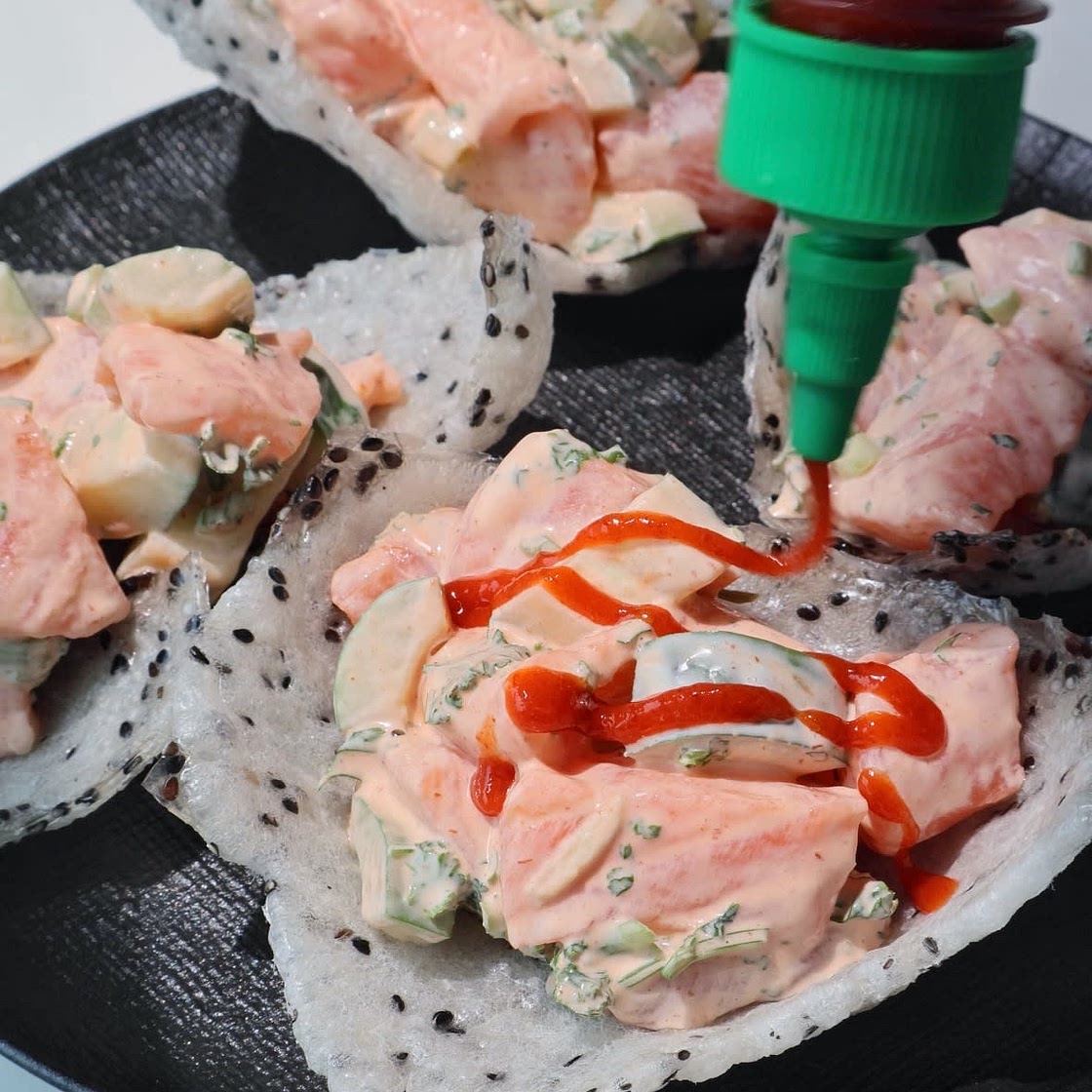Salmon crispy