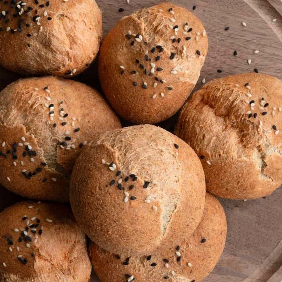 Red lentil buns