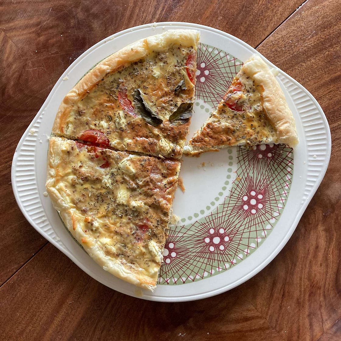Quiche au thon féta