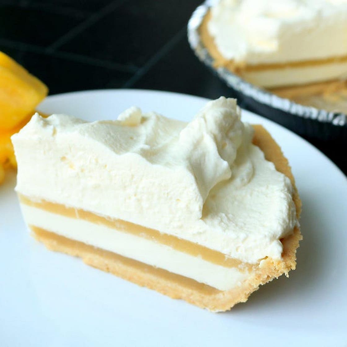 No-Bake Panna Colada Pie