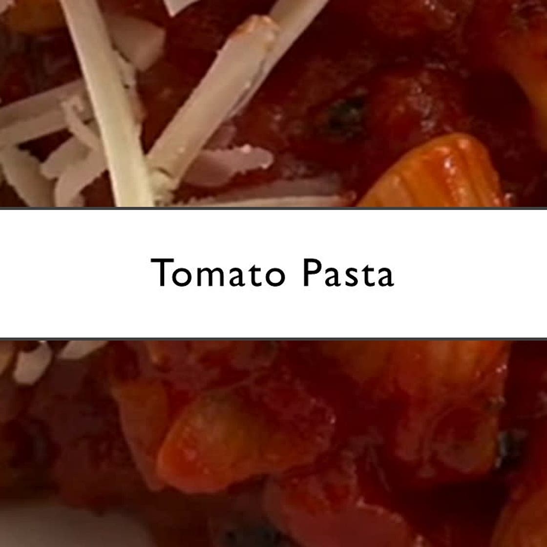 Tomato Pasta