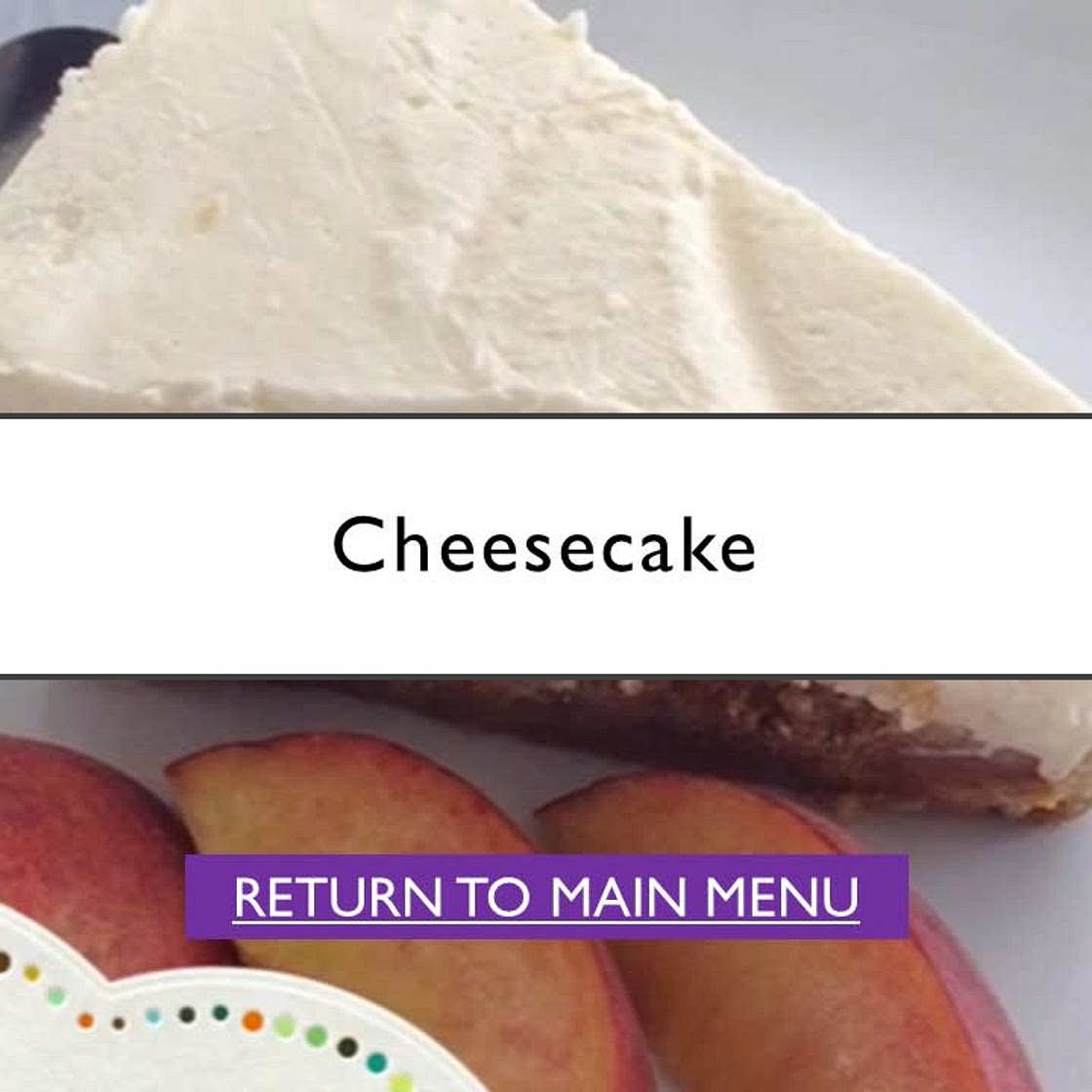 Cheesecake
