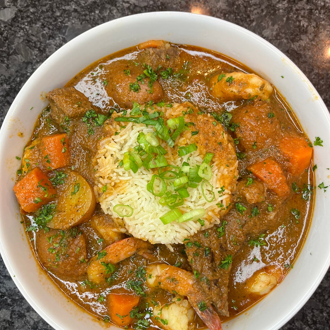 Beef & Shrimp Stew Recipe