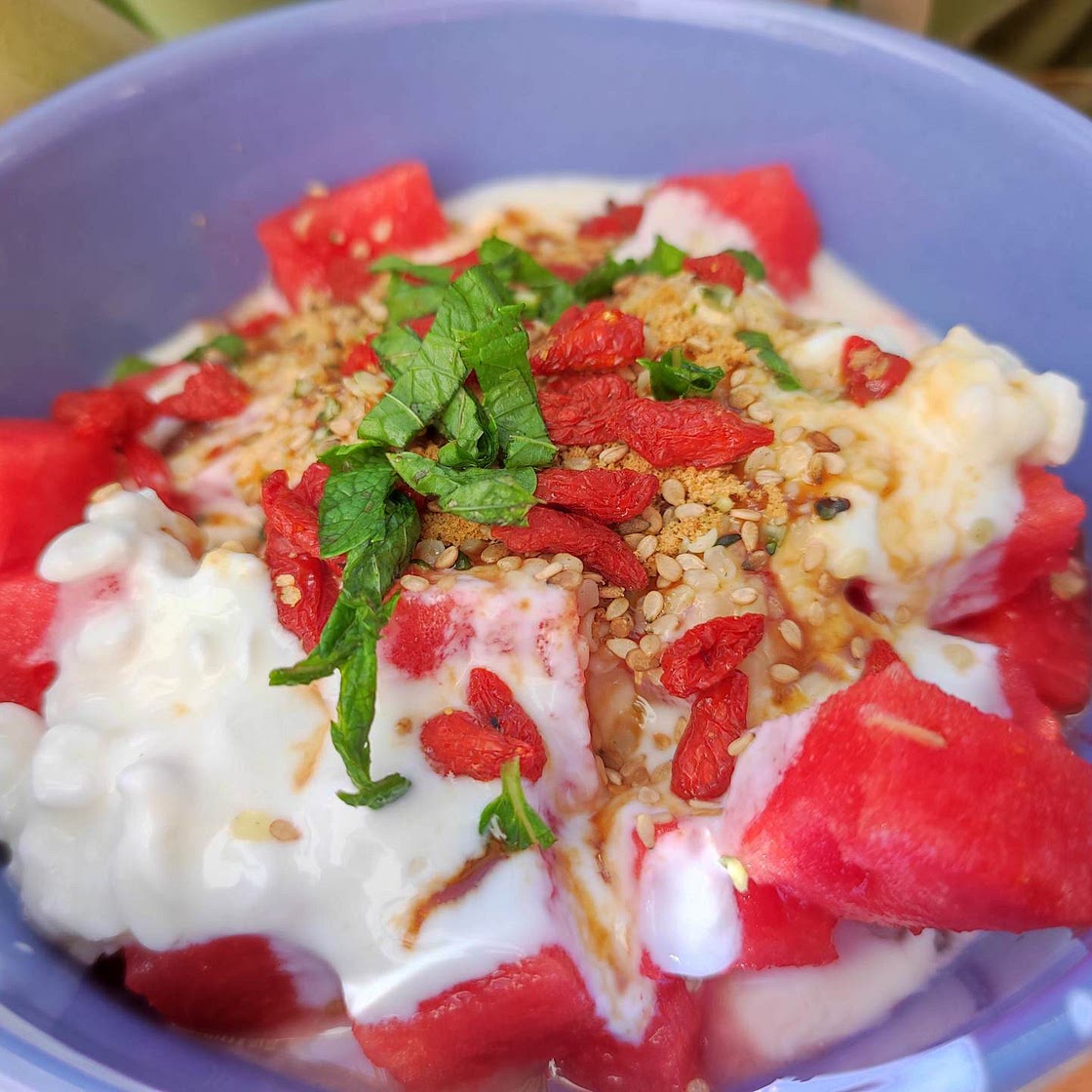 Watermelon Yoghurt bits n bobs