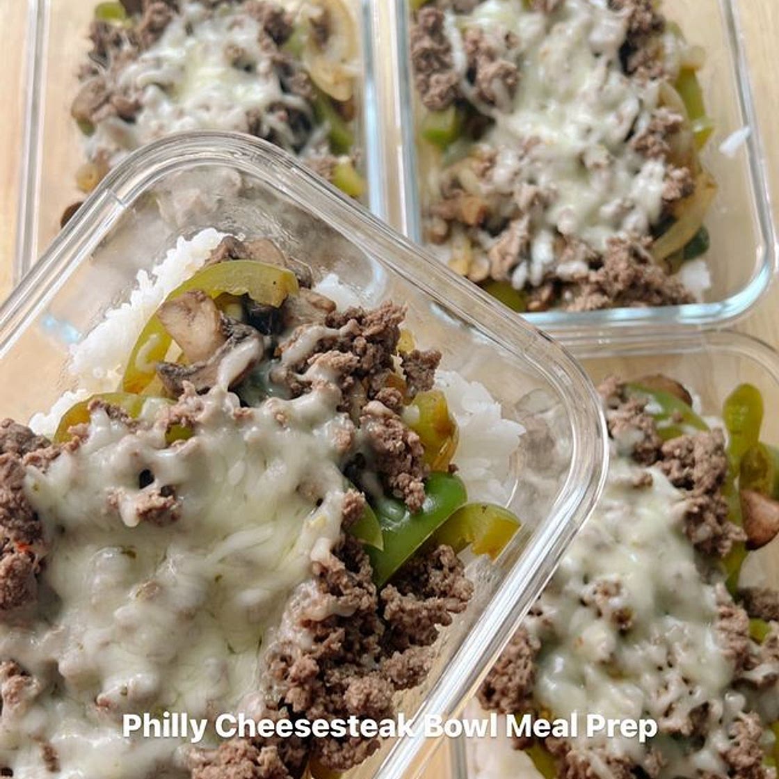 Philly Cheesesteak Inspired Meal Prep