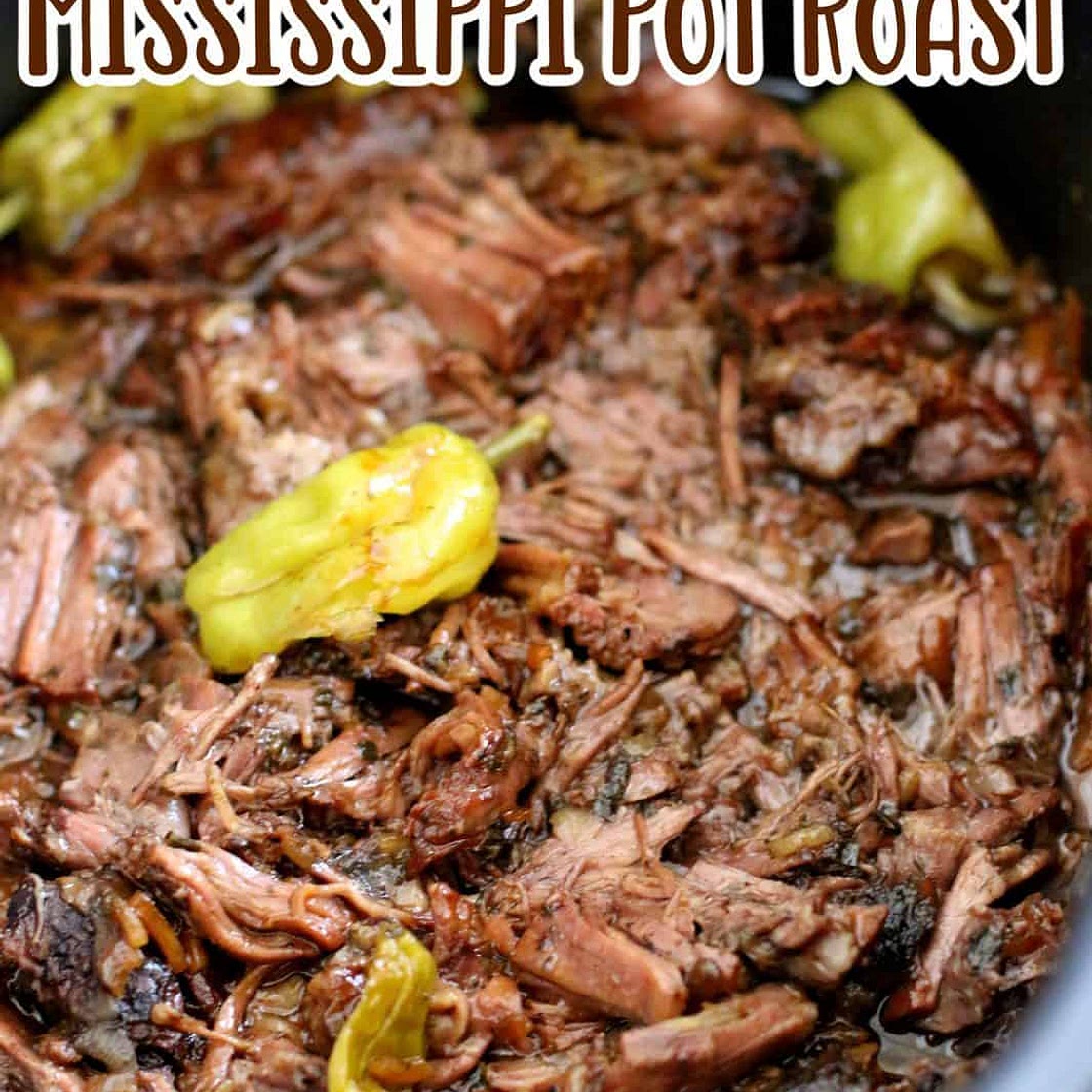 Crockpot Mississippi Pot Roast