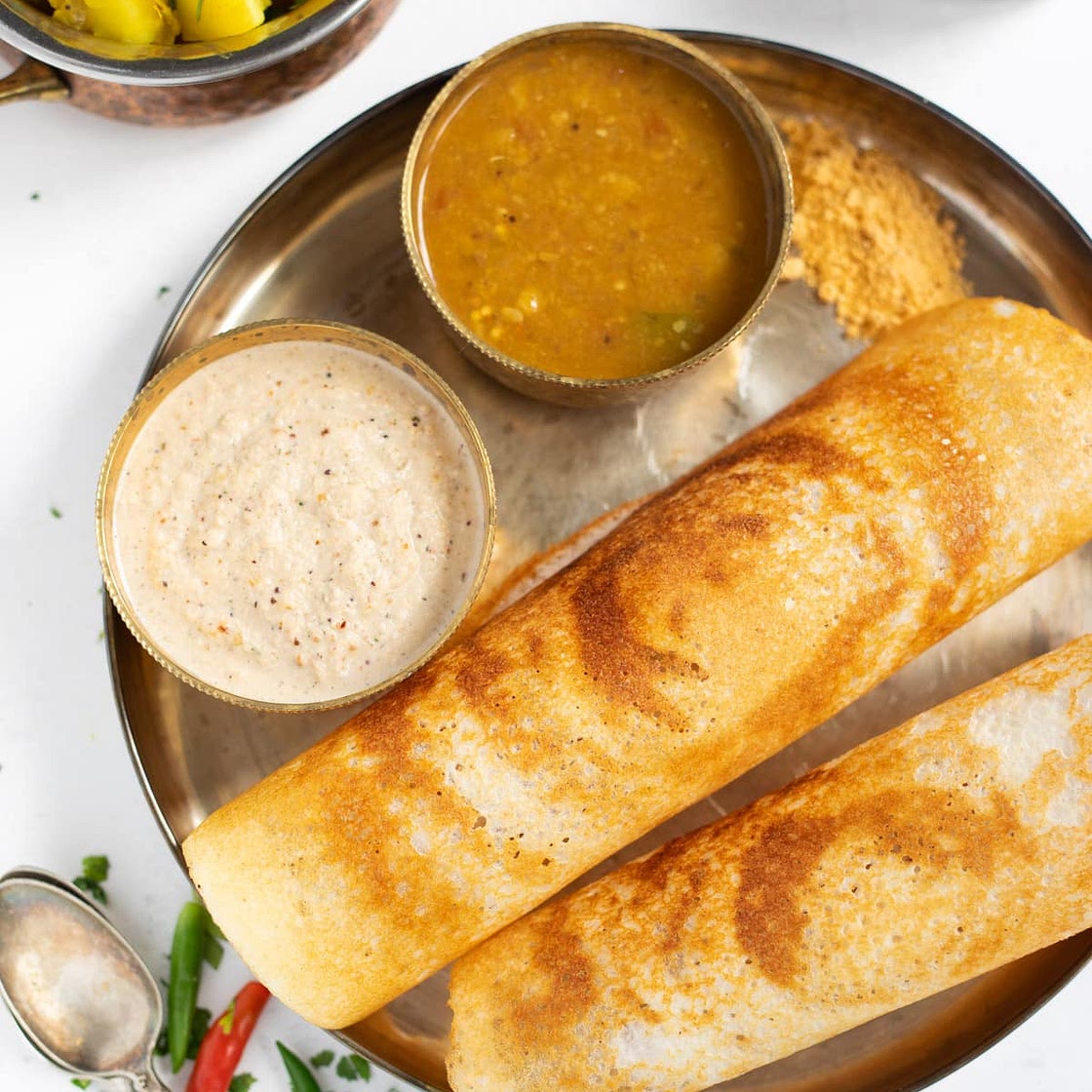 How to make Dosa (Crispy Dosa Recipe)