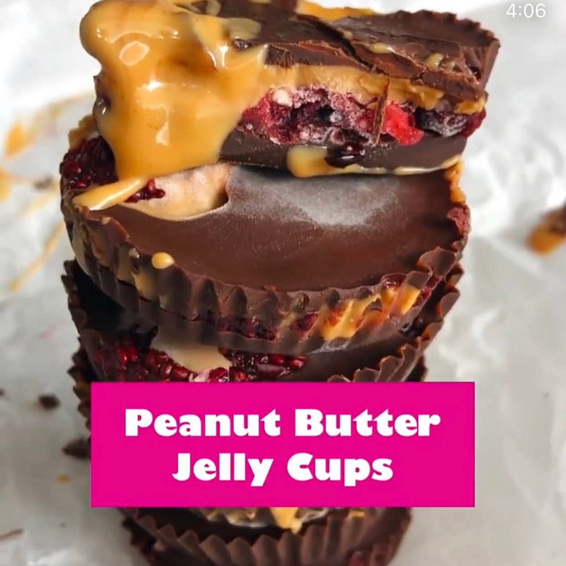 Almond/Peanut Butter Jelly Cups
