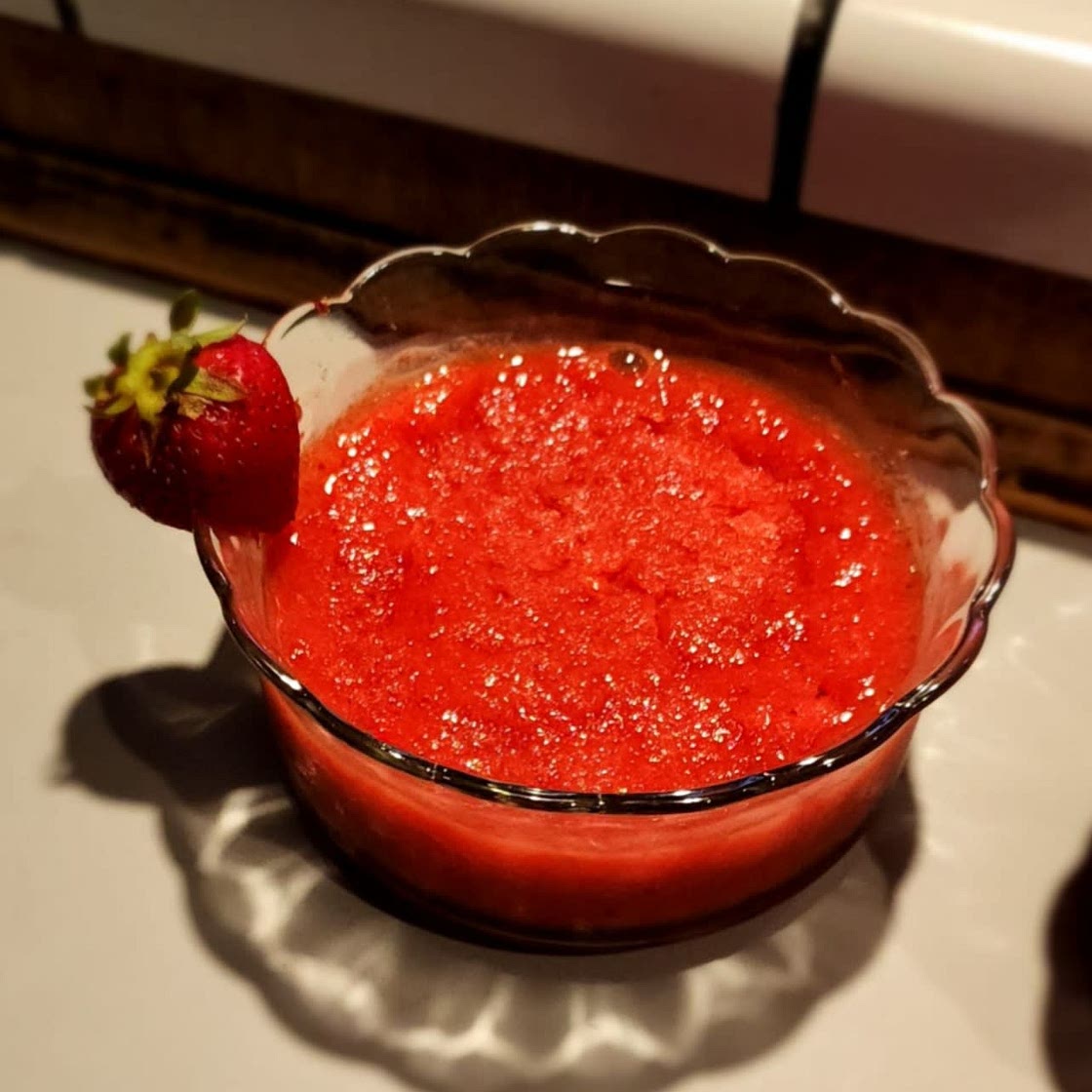 Strawberry Granita