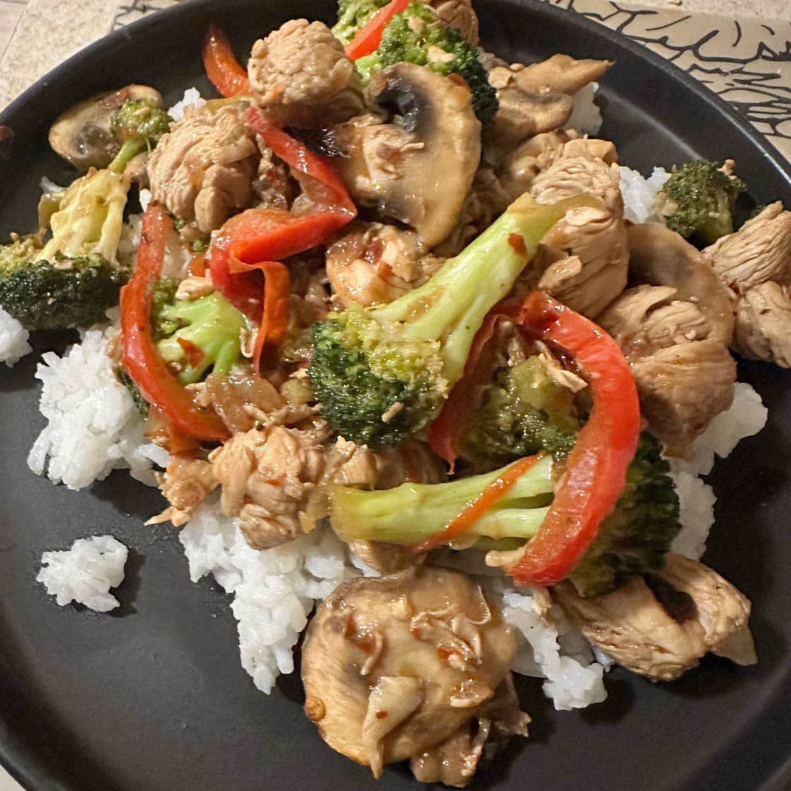 Keto Chicken Stir Fry