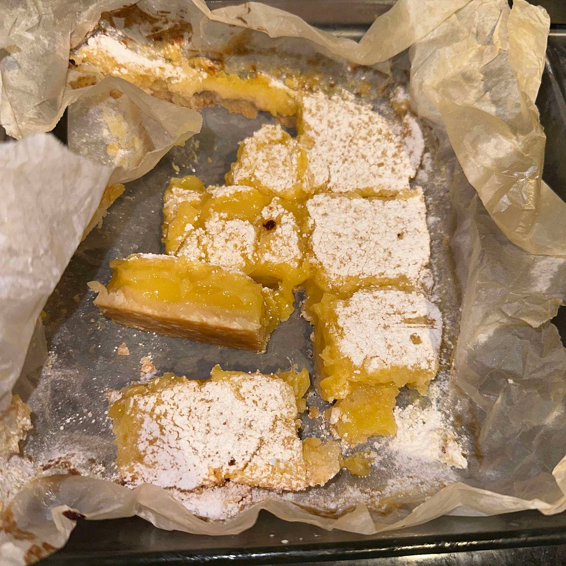 lemon bars 🍋