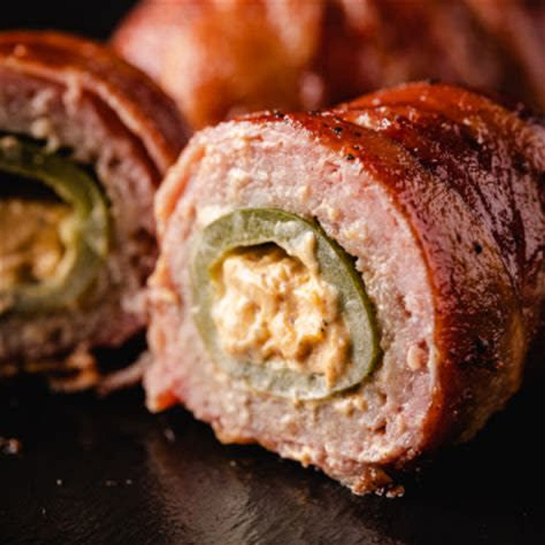 BBQ Bacon Wrapped Armadillo Eggs