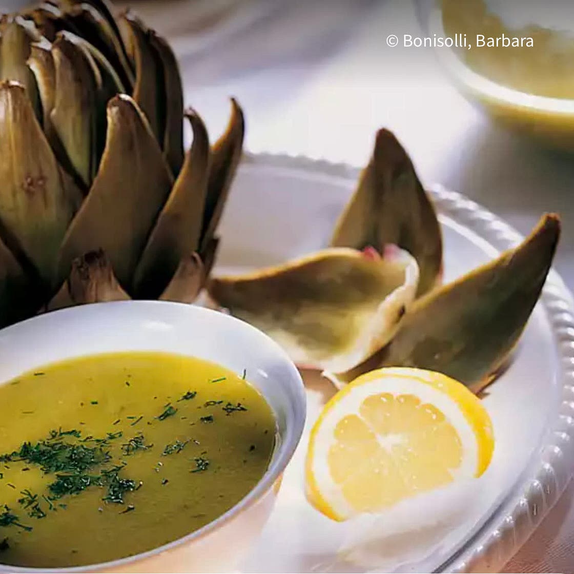 Artickoke vinaigrette
