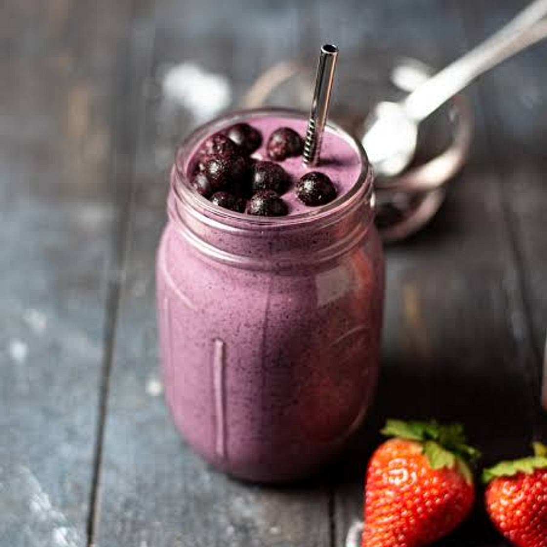 Berries smoothie