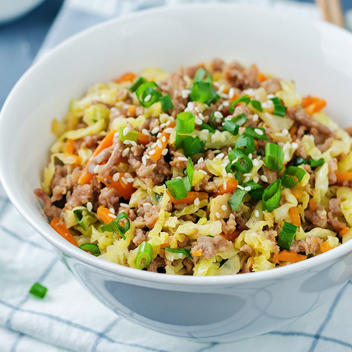 Egg Roll in a Bowl Is a Low-Carb Version of the Takeout Classic