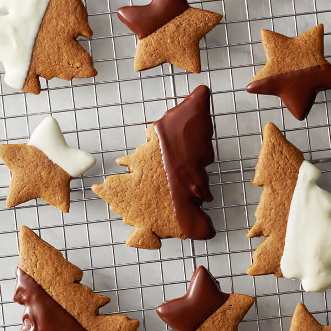 Orange Spice Gingerbread Cookies